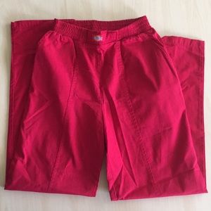 Red Dickies Pants Scrub Small